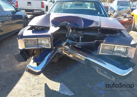 1985 Mercury Grand Marquis из США, поврежденный, VIN 2MEBP95F4FX705866